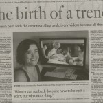 The birth of a trend: Posting childbirth videos online